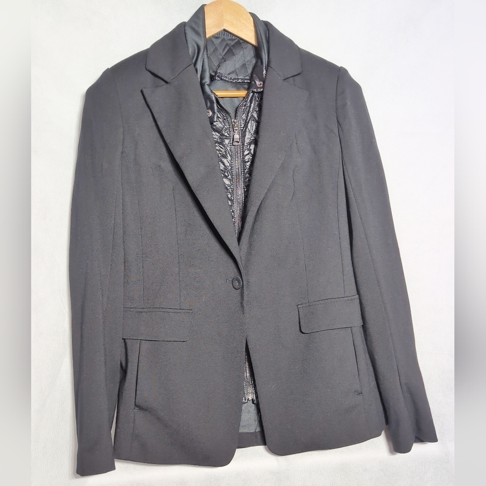 Laundry By Shelli Segal Szs Classic Black Women's Blazer With Liner